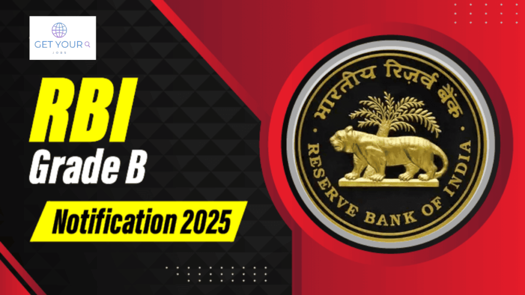 RBI Grade B 2025 Notification